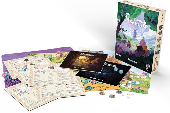 Dungeons & Kittens Roleplaying Game Starter Set