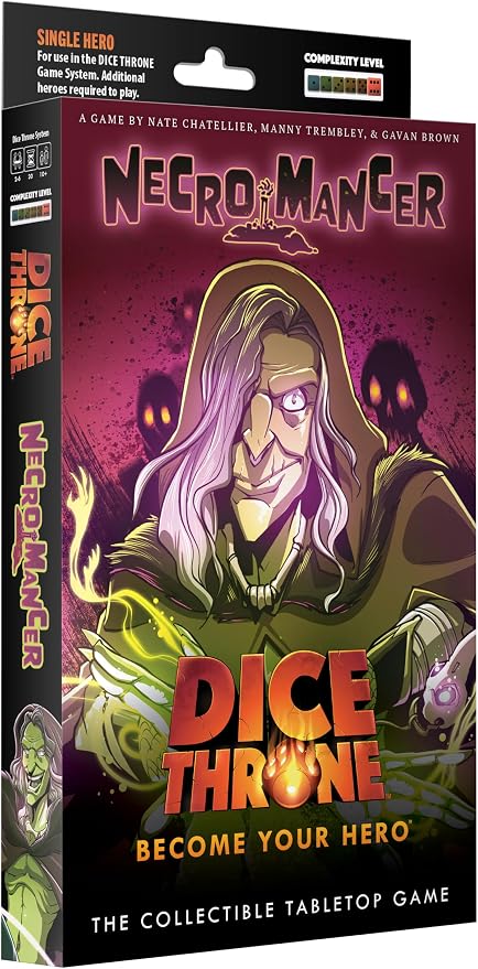 Dice Throne Hero Pack – Necromancer