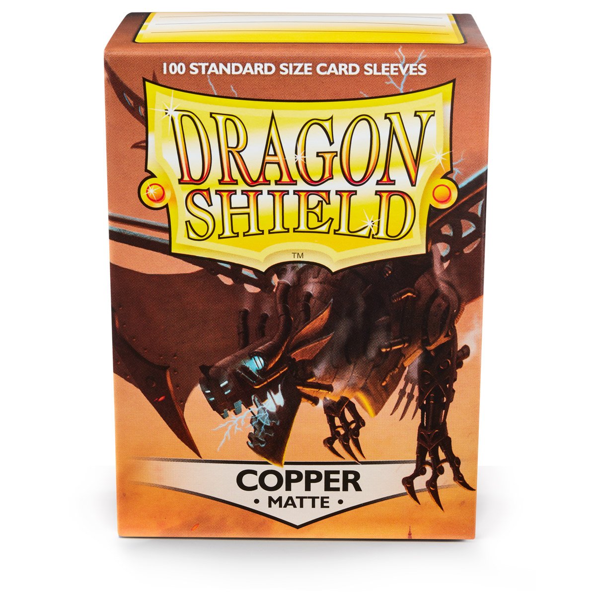 Dragon Shield Matte Copper Sleeves 100ct