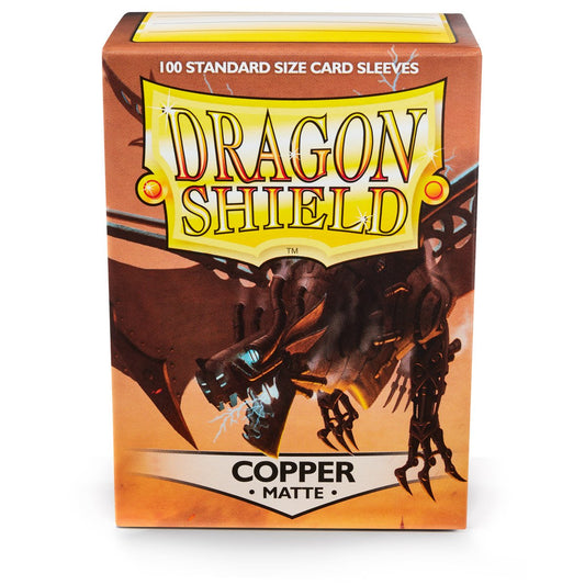 Dragon Shield Matte Copper Sleeves 100ct