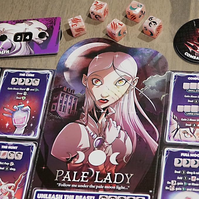 Dice Throne Hero Pack – Pale Lady