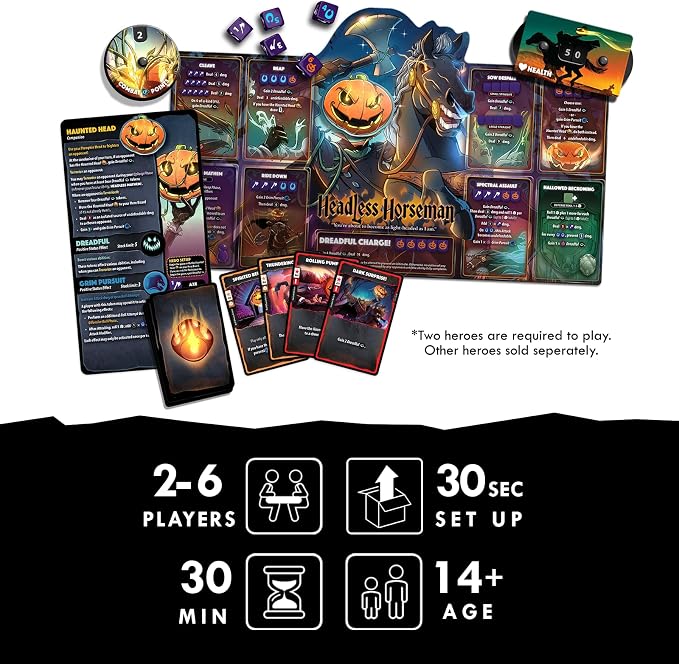 DICE THRONE HERO PACK - HEADLESS HORSEMAN