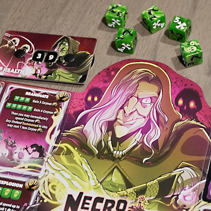 Dice Throne Hero Pack – Necromancer