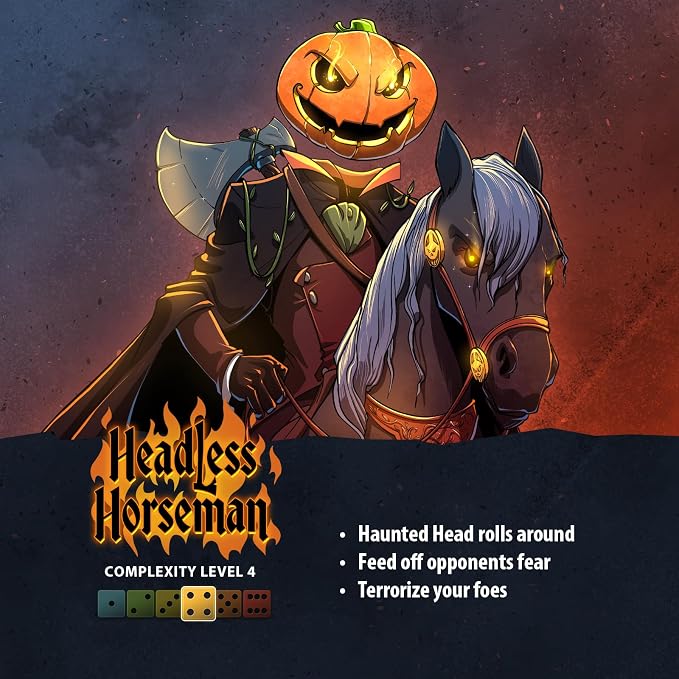 DICE THRONE HERO PACK - HEADLESS HORSEMAN