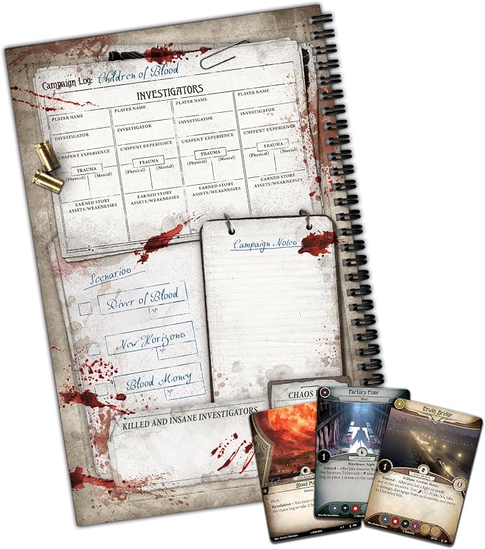 Arkham Horror: The Card Game – Children of Blood Small Campaign Expansion