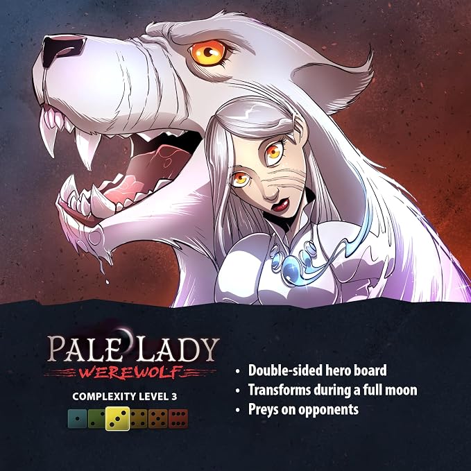 Dice Throne Hero Pack – Pale Lady