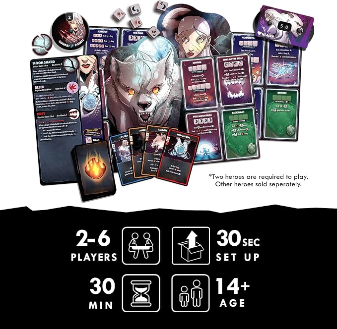 Dice Throne Hero Pack – Pale Lady