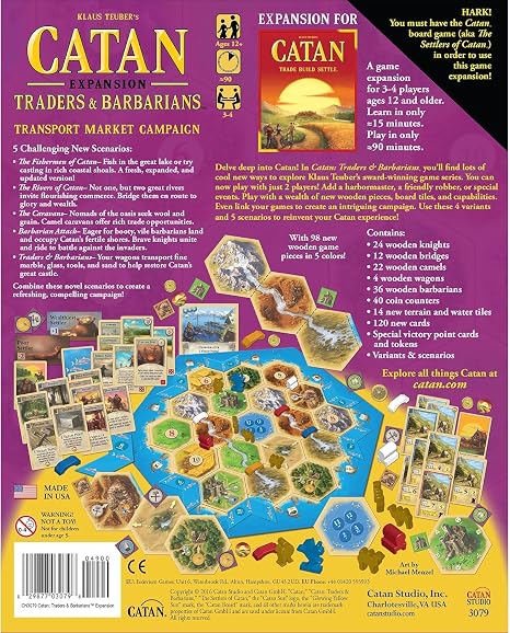 CATAN – Traders & Barbarians Expansion
