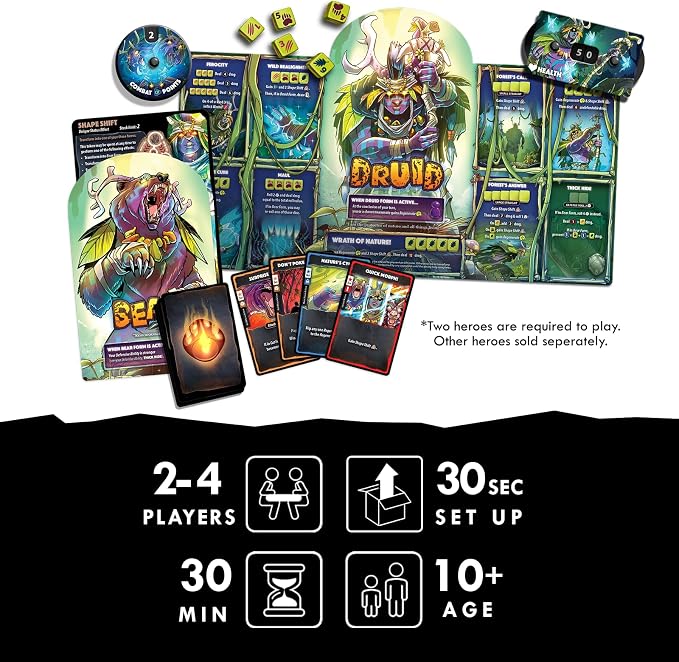 Dice Throne Hero Pack – Druid