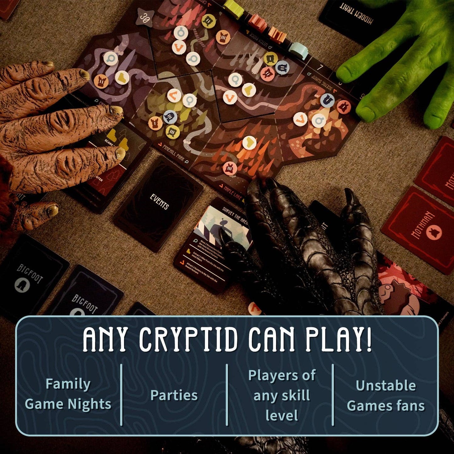 Twisted Cryptids