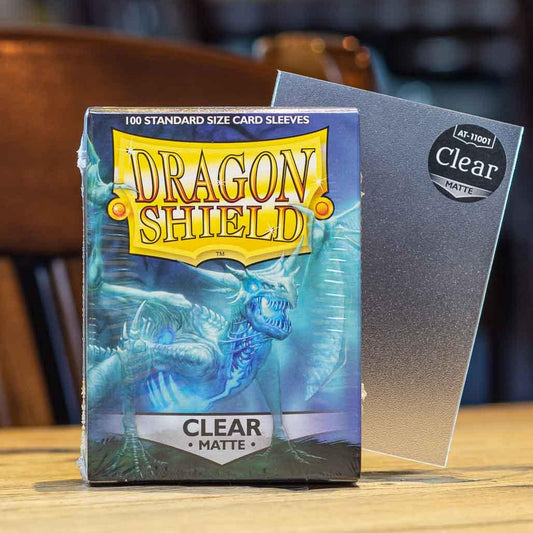 Dragon Shield Matte Clear Sleeves 100ct