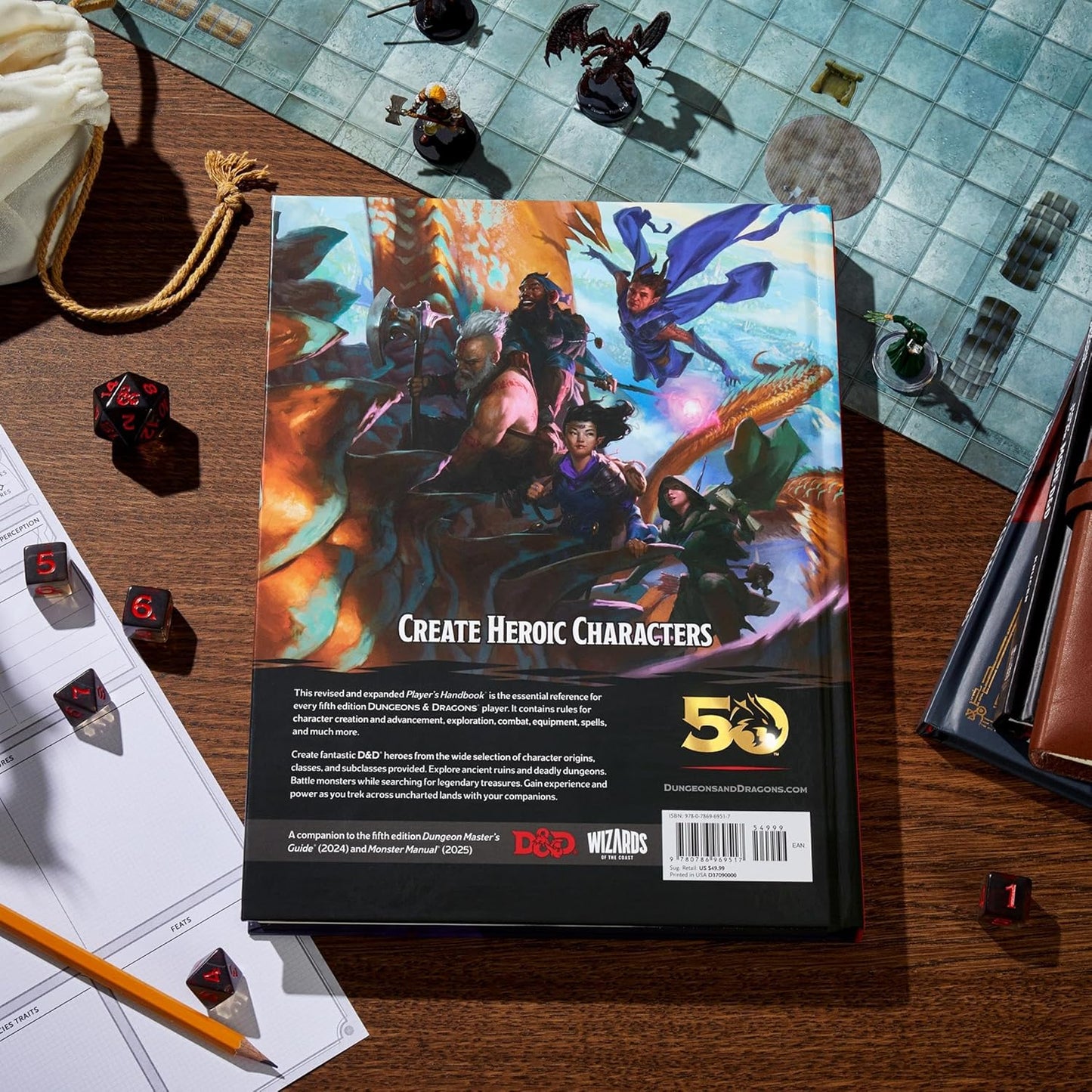 Dungeons & Dragons 2024 Player's Handbook Hardcover