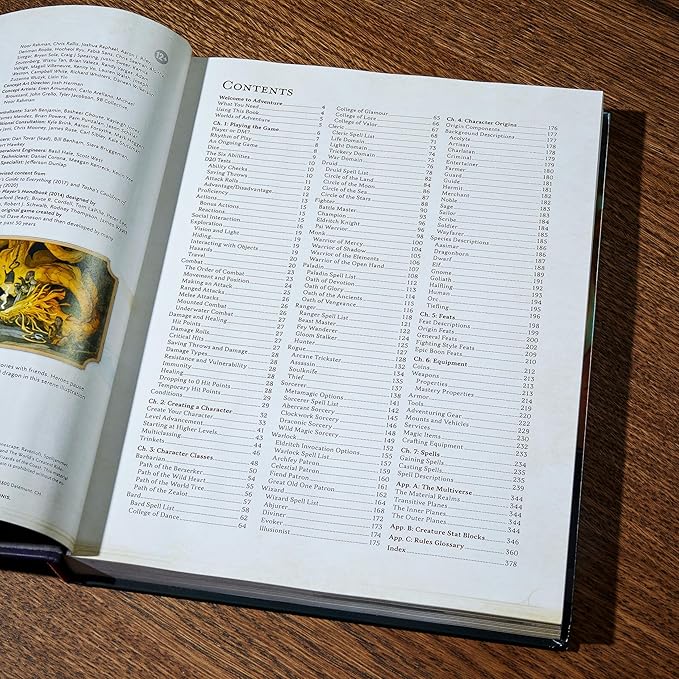 Dungeons & Dragons 2024 Player's Handbook Hardcover
