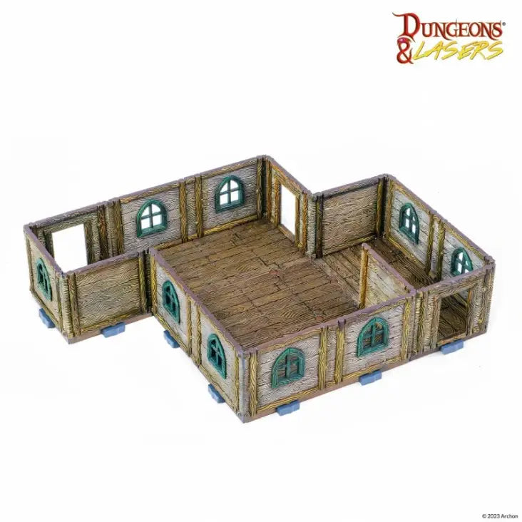 Dungeons & Lasers: Assorted Terrain: Pathfinder Terrain: Abomination Vaults Half-height Walls