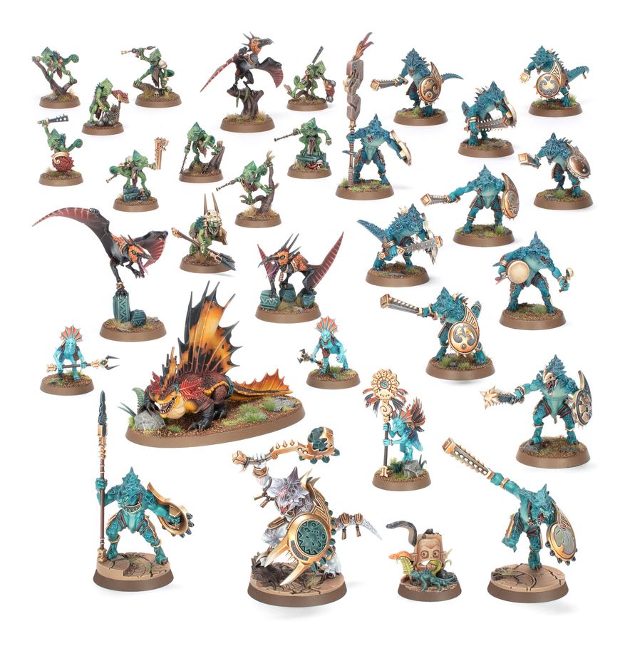 Spearhead Seraphon, Sunblooded Prowlers