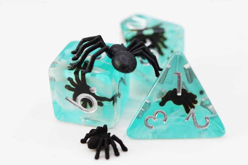 Foam Brain Games Blue Tarantula RPG Dice Set