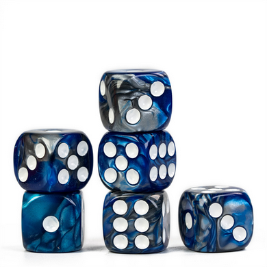 12 Piece Pip D6s Cold Iron