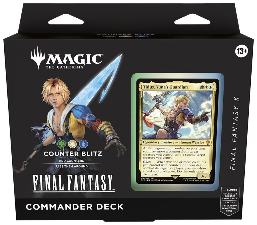 Magic: The Gathering FINAL FANTASY Commander Deck: FINAL FANTASY X, Counter Blitz