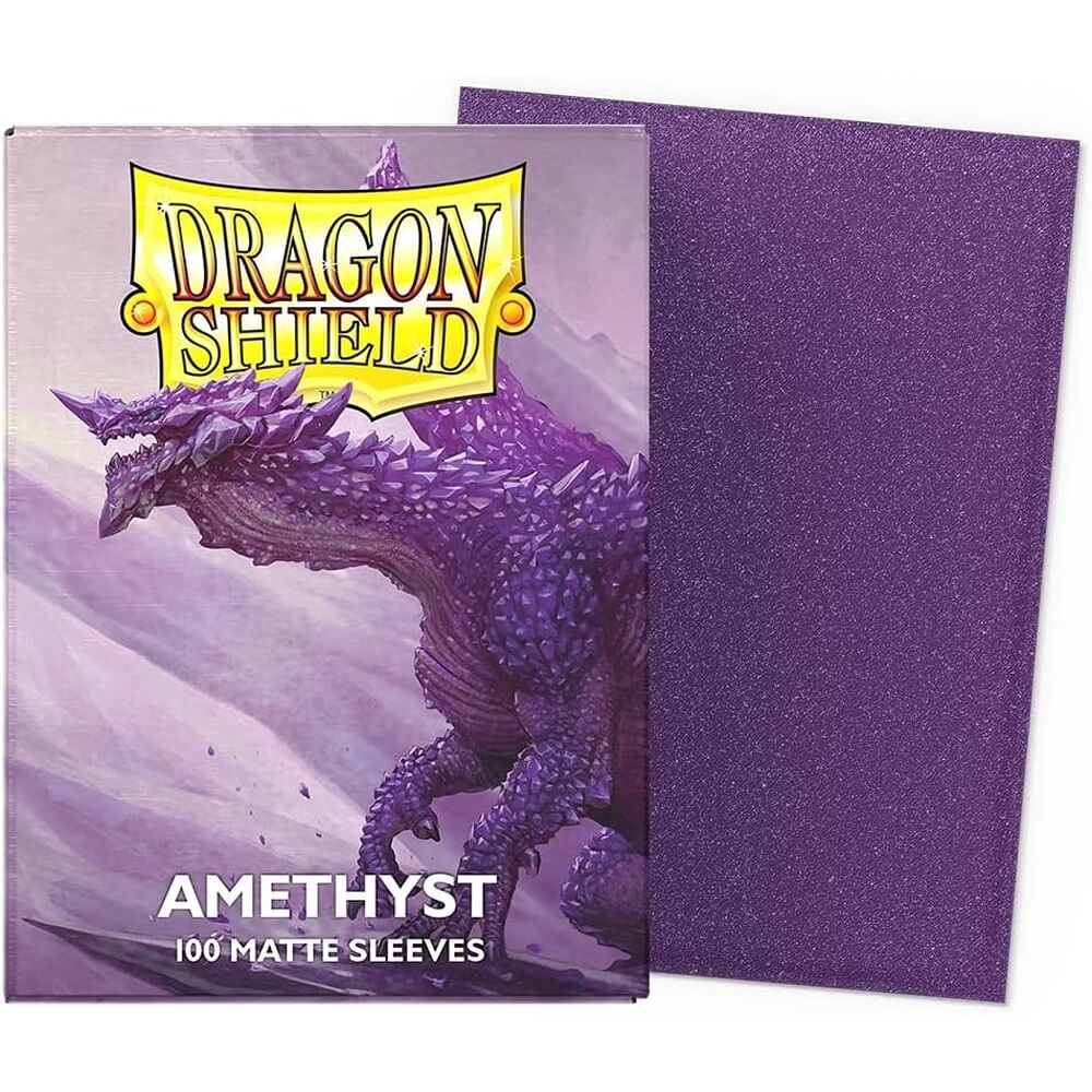 Dragon Shield Matte Amethyst Sleeves 100ct