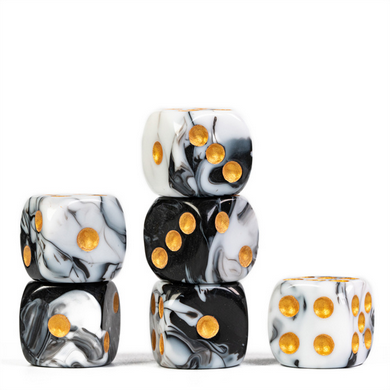 12 Piece Pip D6s Espresso Cream