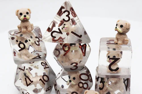 Foam Brain Games Hazel the Good Doggo RPG Dice Set