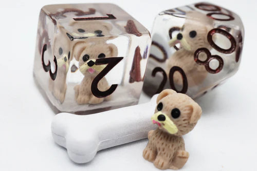 Foam Brain Games Hazel the Good Doggo RPG Dice Set