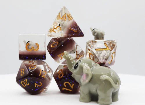 Foam Brain Games Elephant RPG Dice Set