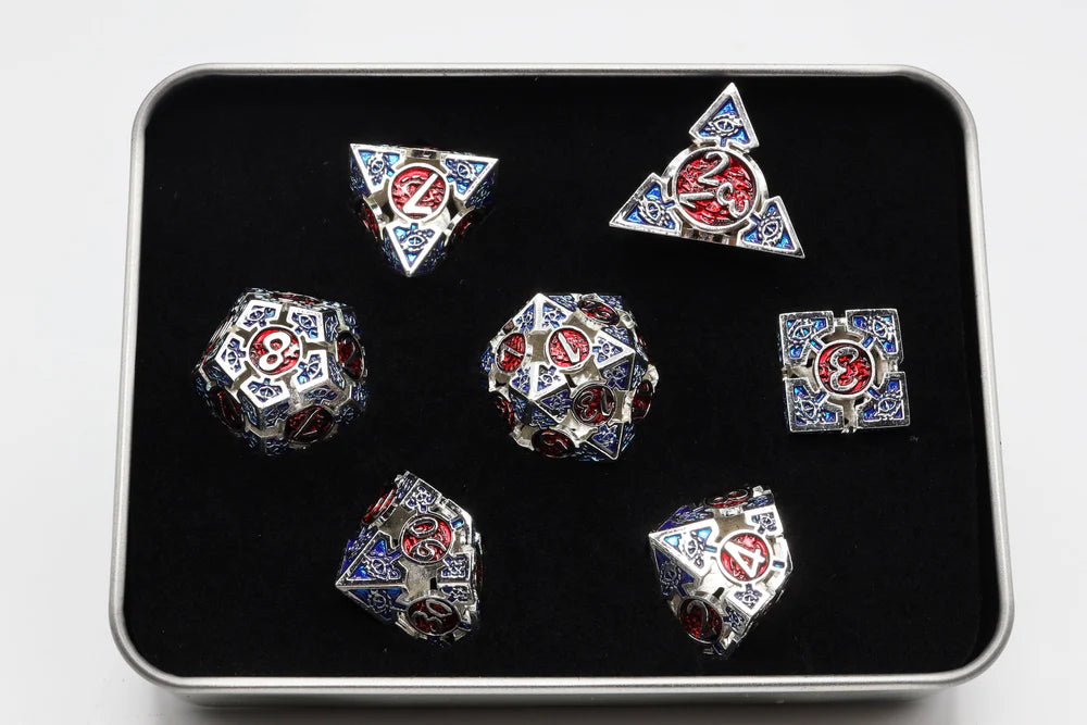 Foam Brain Games Oculus: Watchful Hollow Metal RPG Dice Set