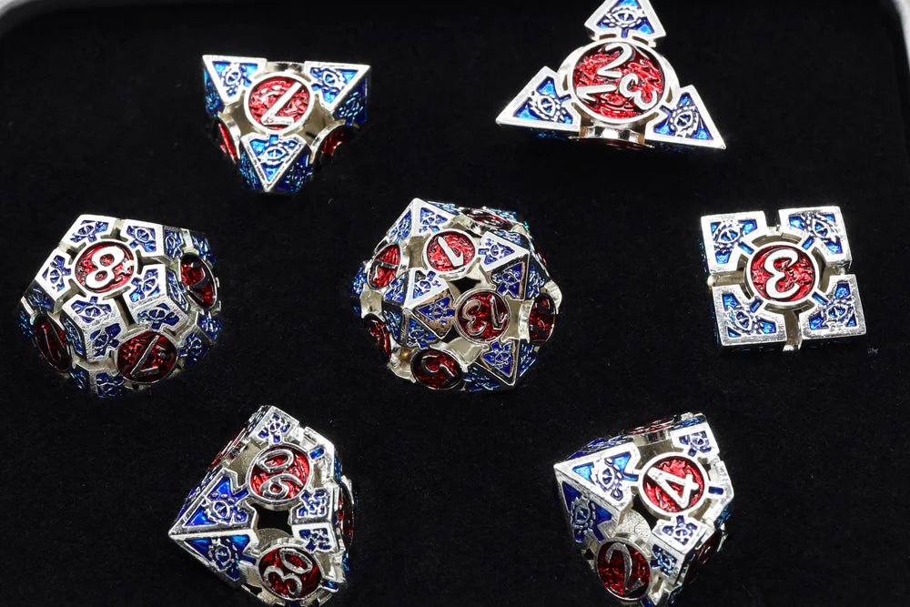 Foam Brain Games Oculus: Watchful Hollow Metal RPG Dice Set