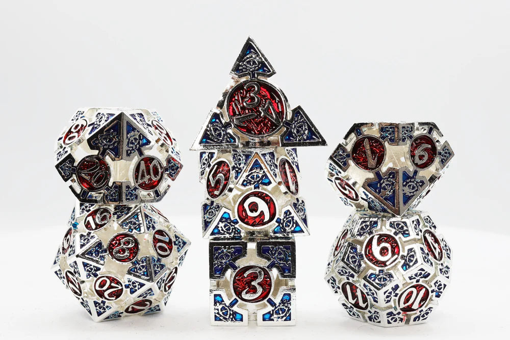 Foam Brain Games Oculus: Watchful Hollow Metal RPG Dice Set
