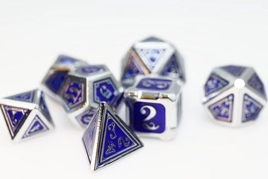 Alchemist Metals Lightning - Metal RPG Dice Set