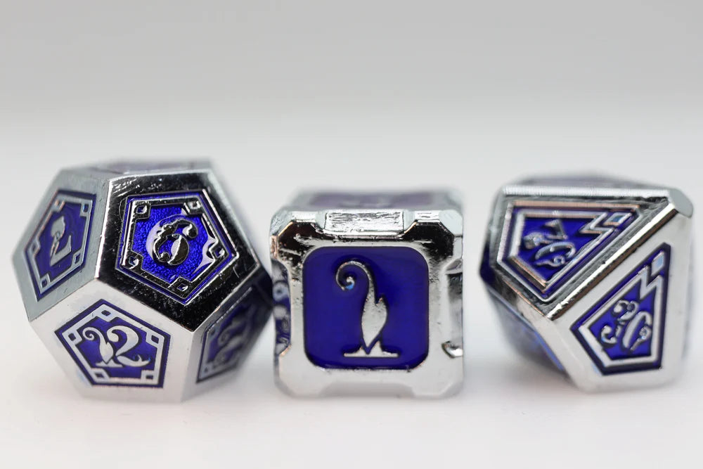 Alchemist Metals Lightning - Metal RPG Dice Set