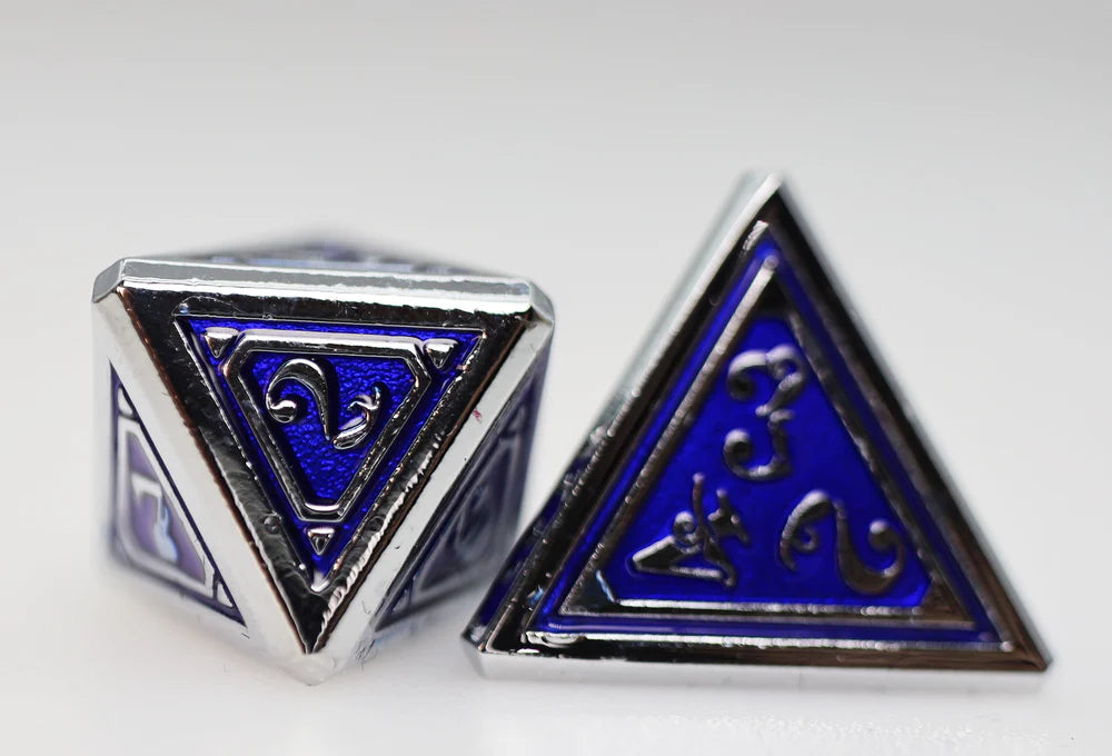 Alchemist Metals Lightning - Metal RPG Dice Set