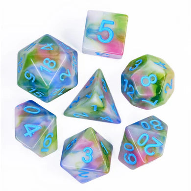 Foam Brain Games Field of Spring RPG Dice Set