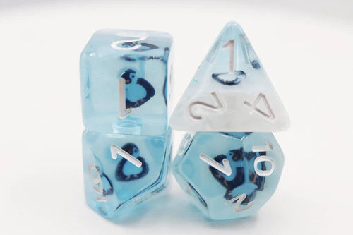 Foam Brain Games Frozen Penguin RPG Dice Set