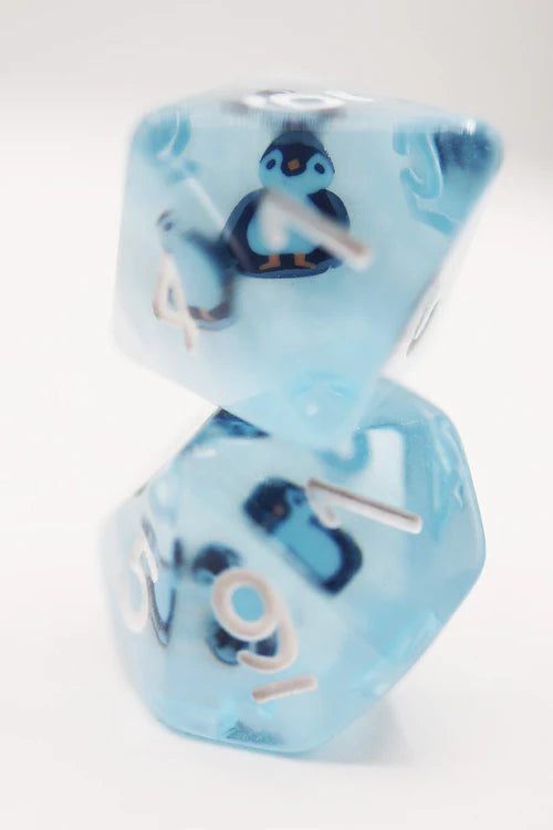 Foam Brain Games Frozen Penguin RPG Dice Set