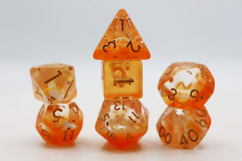 Foam Brain Games Golden Koi Fish RPG Dice Set