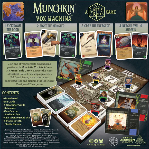 Munchkin Vox Machina – A Critical Role Game