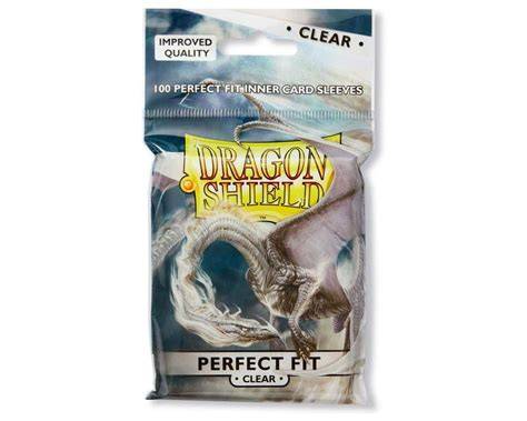 Dragon Shield Perfect Fit Clear Inner Sleeves 100ct