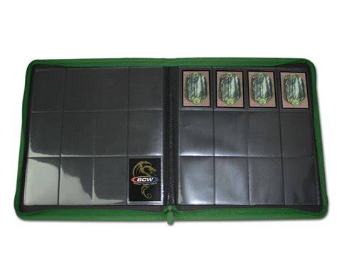 BCW Z Folio 12 Pocket LX Album Green