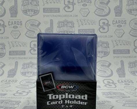 BCW 3x4 Thick Card Topload Holders 138 PT