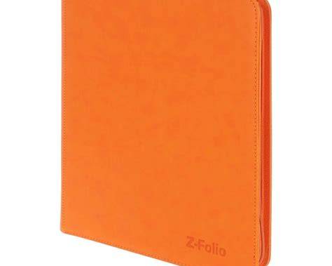 BCW Z Folio 12 Pocket LX Album Orange