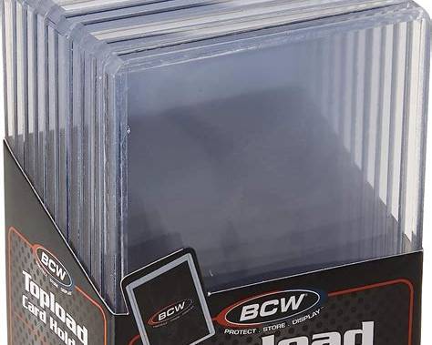 BCW 3x4 Thick Card Topload Holder 197 PT