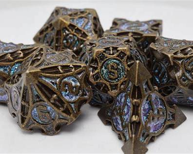 Quiver of Arrows Night Sky Arrow Metal RPG Dice Set