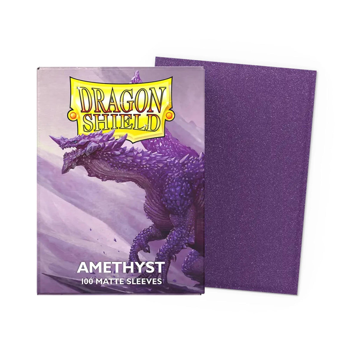 Dragon Shield Matte Amethyst Sleeves 100ct