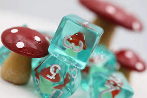 Foam Brain Games Power Up Mushroom RPG Dice Set