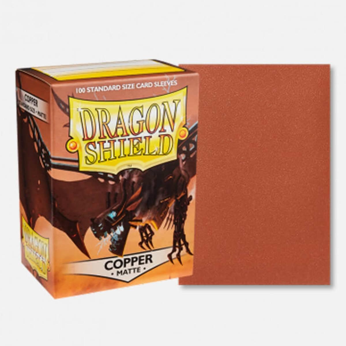 Dragon Shield Matte Copper Sleeves 100ct