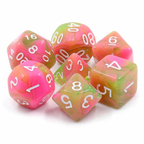 Foam Brain Games Apple Taffy RPG Dice Set