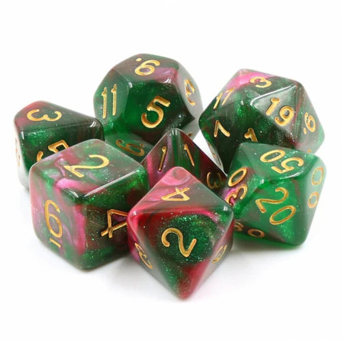 Foam Brain Games Rose Way RPG Dice Set