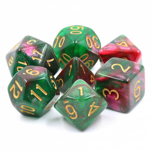 Foam Brain Games Rose Way RPG Dice Set